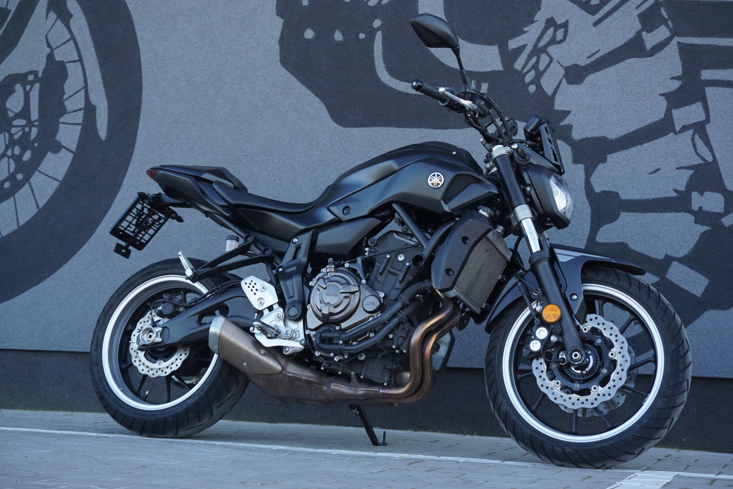 Yamaha MT 07 A2 BLACK