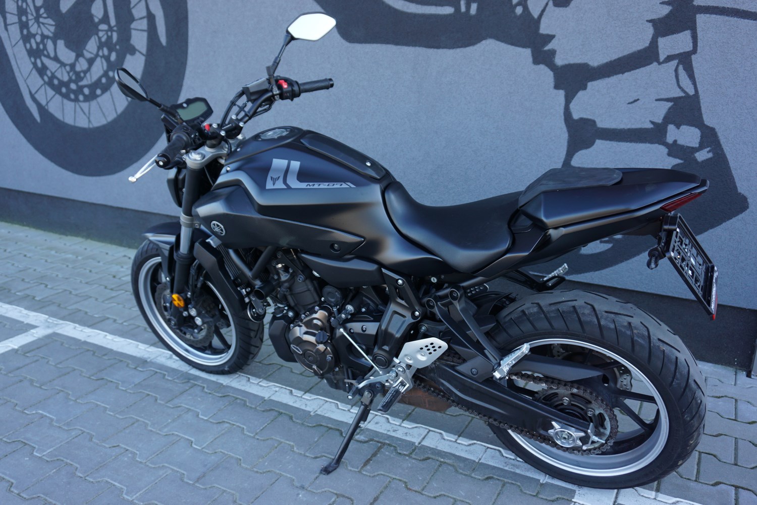 Yamaha MT 07 A2 BLACK